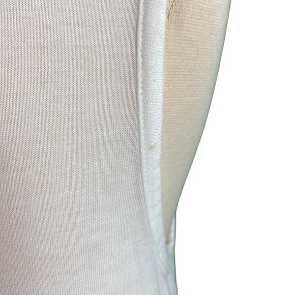 Liz Claiborne Petite White Mesh Front Sleeveless Top - Picture 9 of 16